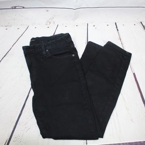 Dark Blue Guess Straight Leg Jeans